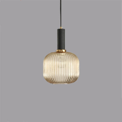 wickedafstore 0 Nordic Colored Glass Pendant Lights