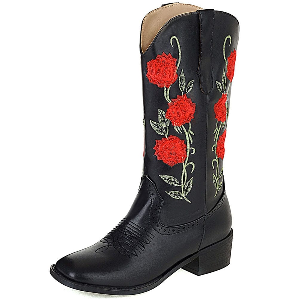 Erhebt euch Geschicklichkeit vergiften cowboy boots with roses ...