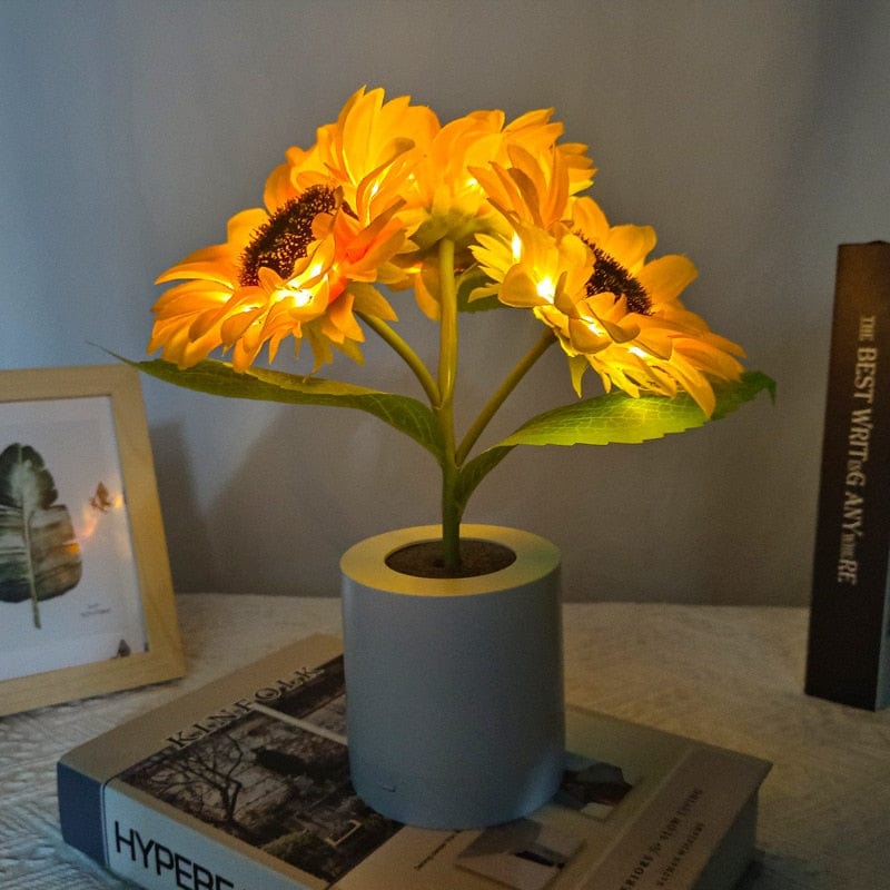 wickedafstore 0 Sunflower Lamp