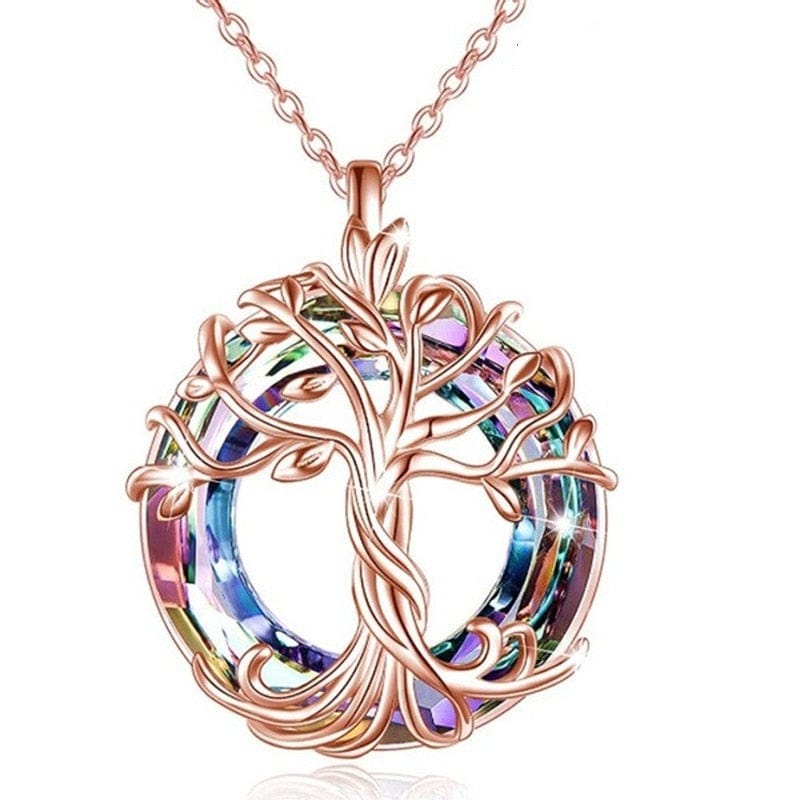 wickedafstore 0 Tree Of Life Pendant Necklace