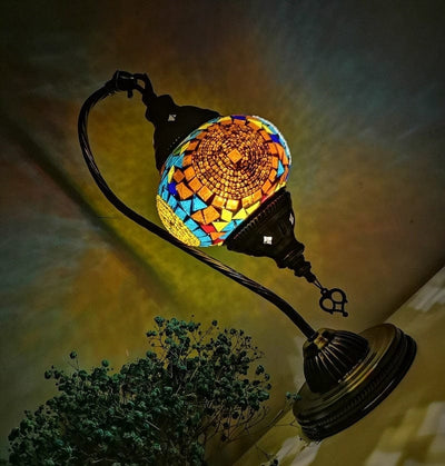 wickedafstore 0 Turkish Mosaic Table Lamp