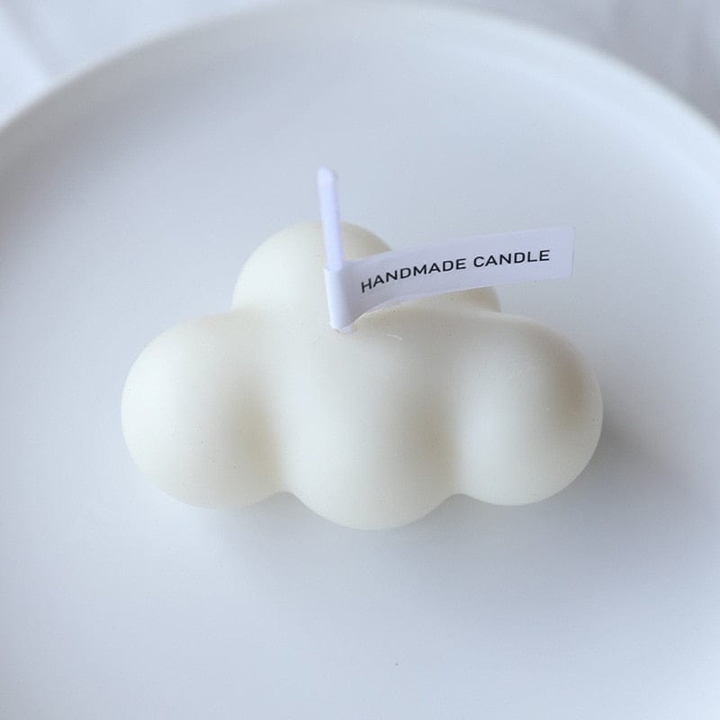 wickedafstore 0 White Cloud Shaped Scented Candles