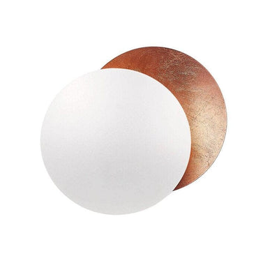 wickedafstore 0 White Red copper / Warm White (2700-3500K) / diameter 20cm 10W Eclipse Wall Light