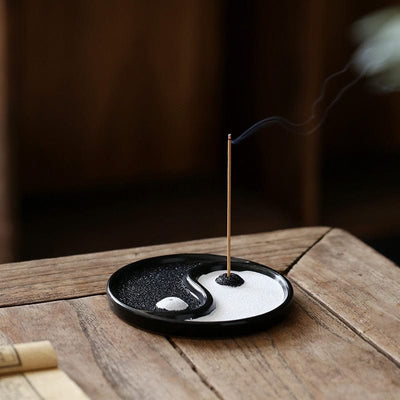 wickedafstore 0 Yin Yang Incense Burner