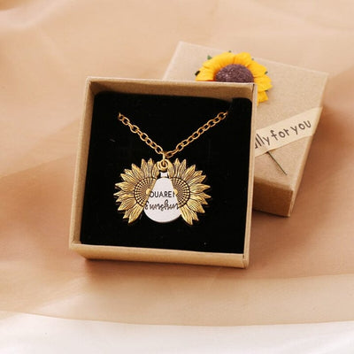 wickedafstore 0 You Are My Sunshine Necklace