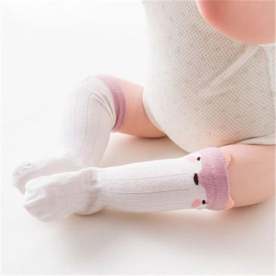 wickedafstore 20 / 18M Cute Cartoon Baby Knee Socks