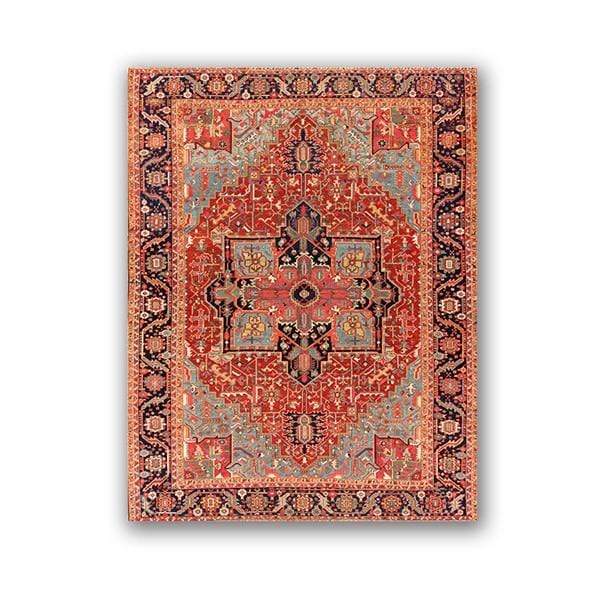 wickedafstore 30x40 cm No Frame / PC1180 Oriental Rugs Pattern Vintage Posters and Prints Antique Persian Carpets Retro Wall Art Canvas Painting Pictures Home Decor