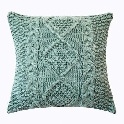 wickedafstore 45x45cm Green Delicate Cushion Cover