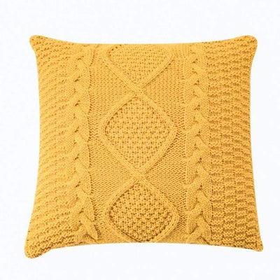 wickedafstore 45x45cm Yellow Delicate Cushion Cover
