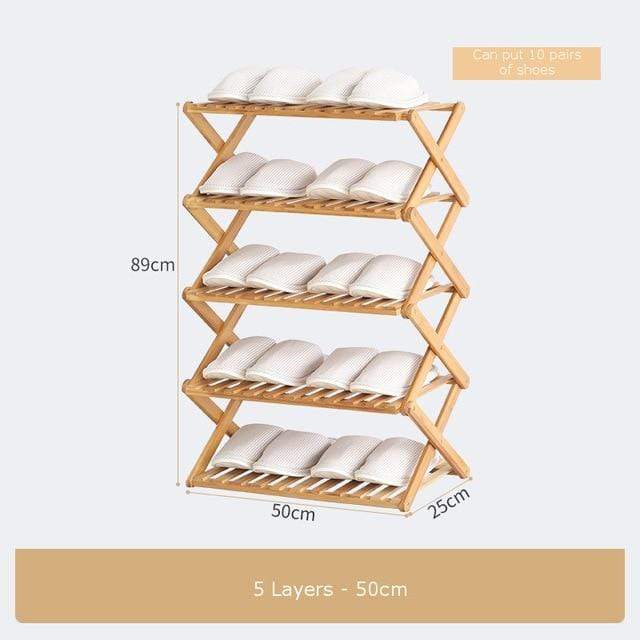 Bamboo Household Foldable Rack – wickedafstore