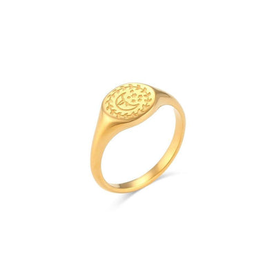 wickedafstore 6 / Moon Love By The Moon Signet Ring