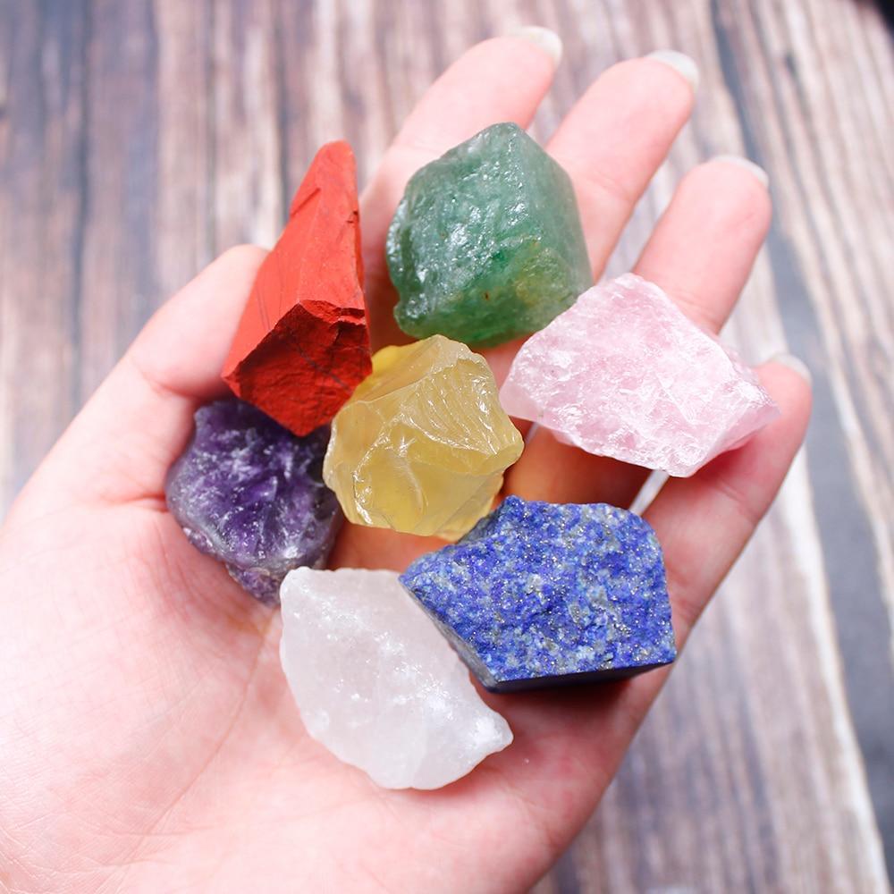 wickedafstore 7 Healing Crystals And Stones