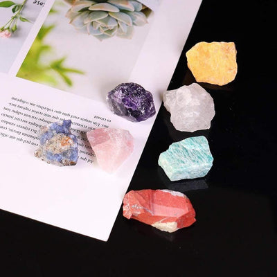 wickedafstore 7 Healing Crystals And Stones