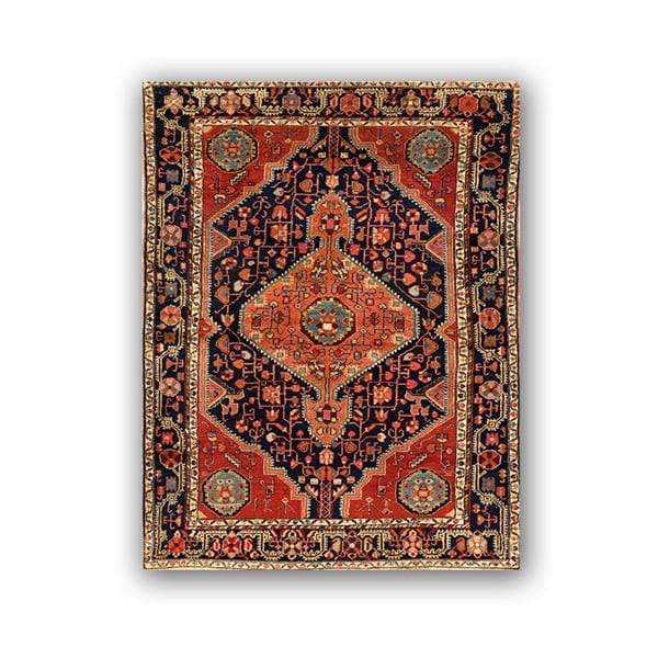 wickedafstore A3 30x42cm No Frame / PC1173 Oriental Rugs Pattern Vintage Posters and Prints Antique Persian Carpets Retro Wall Art Canvas Painting Pictures Home Decor
