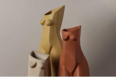 wickedafstore Abstract Body Art Sculpture Vase