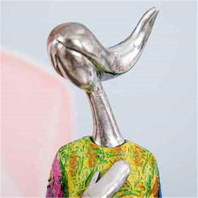 wickedafstore Abstract Colorful Woman Sculpture Figurine