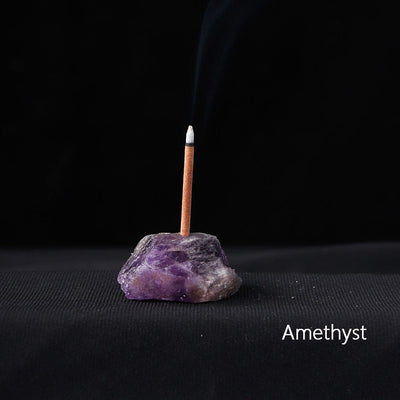 wickedafstore Amethyst Healing Crystals Incense Holders