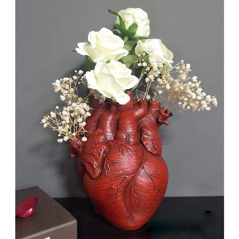 wickedafstore Anatomical Heart Vase