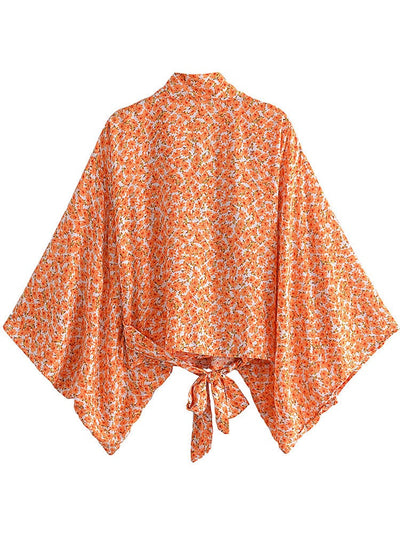 wickedafstore Anete Short Boho Kimono