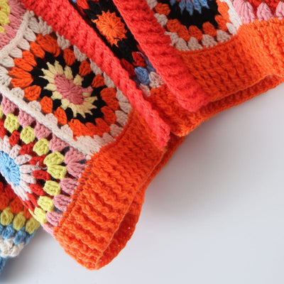 wickedafstore Annalis Crochet Cardigan