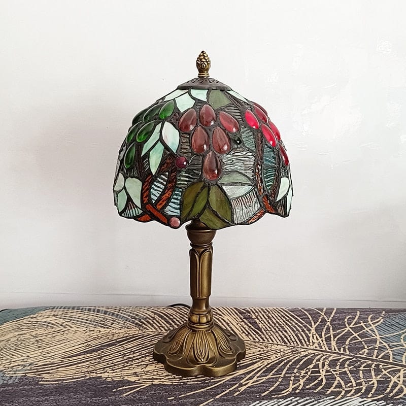 wickedafstore Astoria Floral Table Lamp