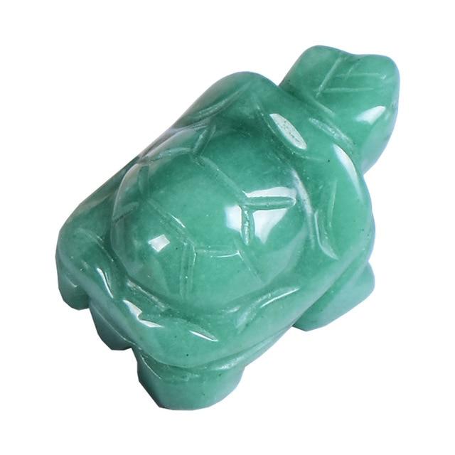 wickedafstore Aventurine Tortoise Carved Crystals