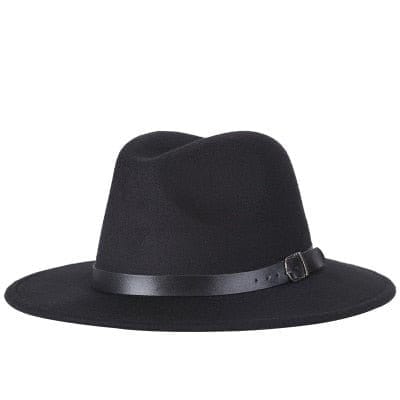 wickedafstore Black / 56-58CM Balbina Fedora Hat