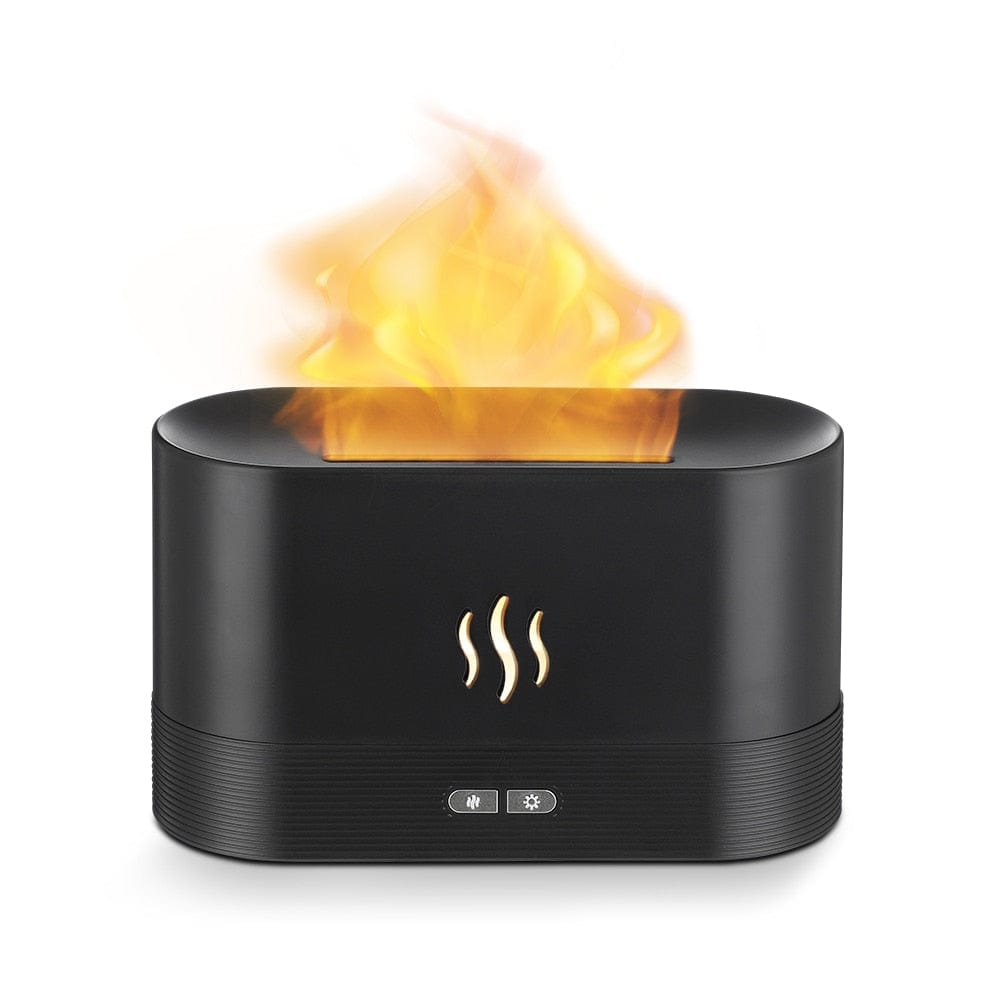 wickedafstore Black Flame Diffuser Humidifier