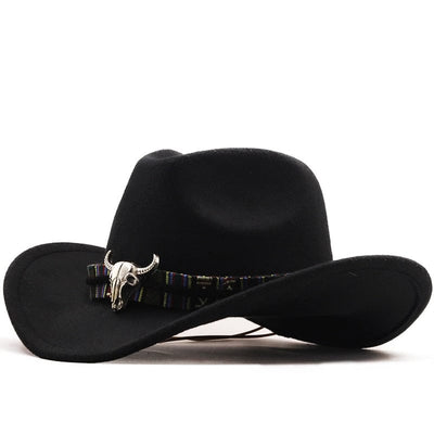 wickedafstore Black Texas Cancún Cowboy Hat