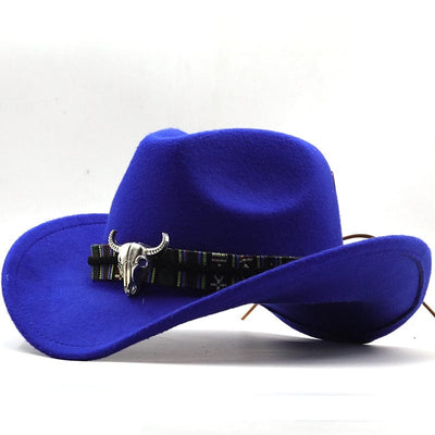 wickedafstore Blue Texas Cancún Cowboy Hat