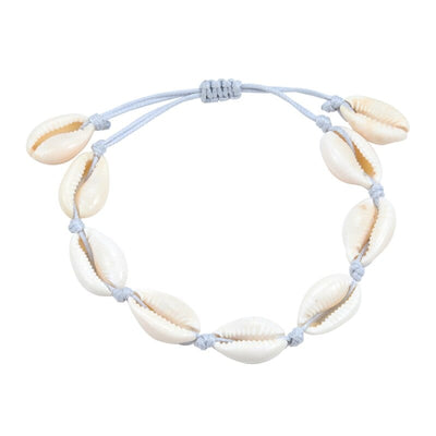 wickedafstore Bracelet Gray Seashell Necklace or Bracelet