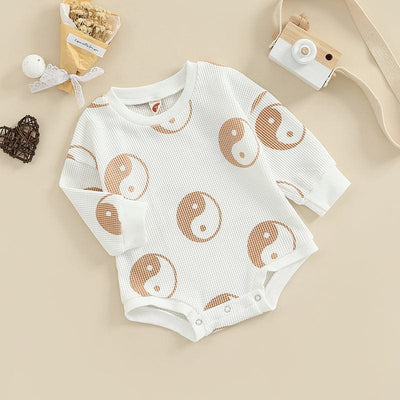 wickedafstore Brown / 18M Yin And Yang Newborn Baby Outfit