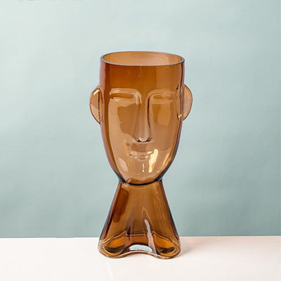 wickedafstore Abstract Human Face Flower Vase
