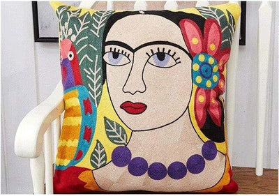wickedafstore C Surreal Art Cushion Cover