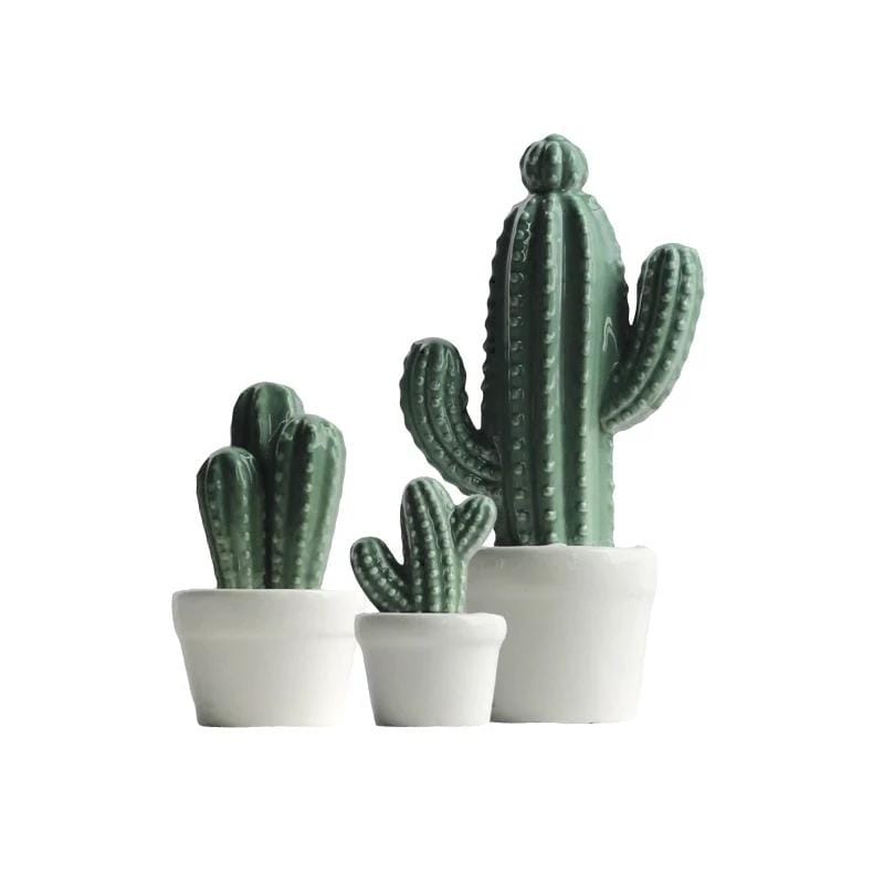 wickedafstore Cactus Pot Decor