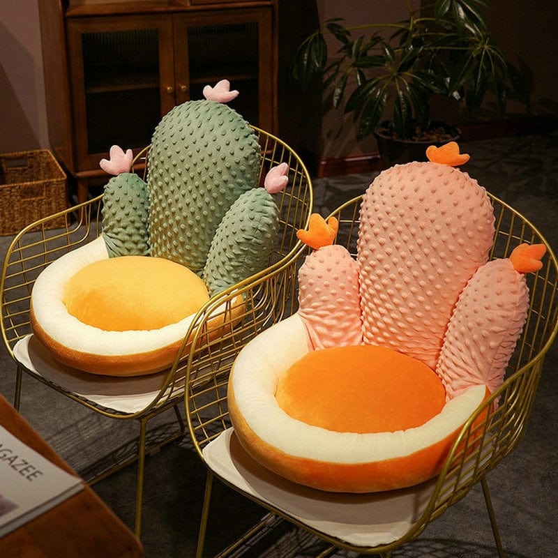 wickedafstore Cactus Shaped Chair Cushion
