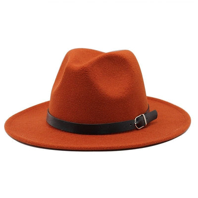 wickedafstore Caramel / 56-58CM Balbina Fedora Hat