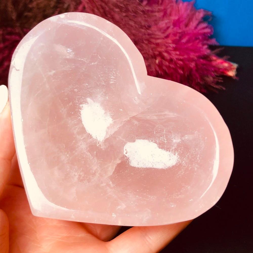 wickedafstore Carved Shaped Rose Quartz Crystals