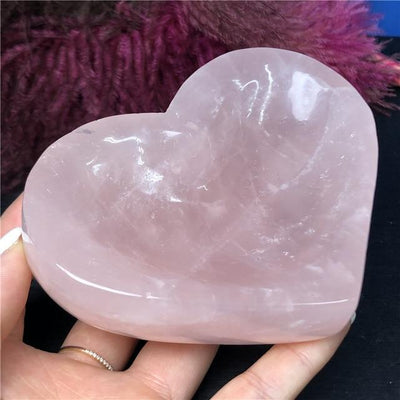 wickedafstore Carved Shaped Rose Quartz Crystals