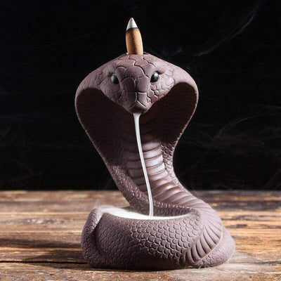 wickedafstore Cobra Snake Incense Burner