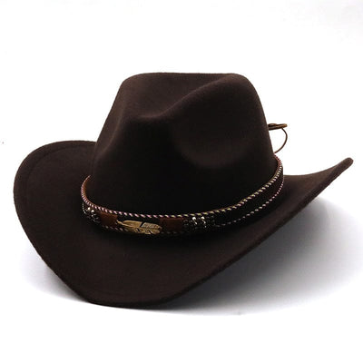 wickedafstore Coffee Dallas Western Cowboy Hat