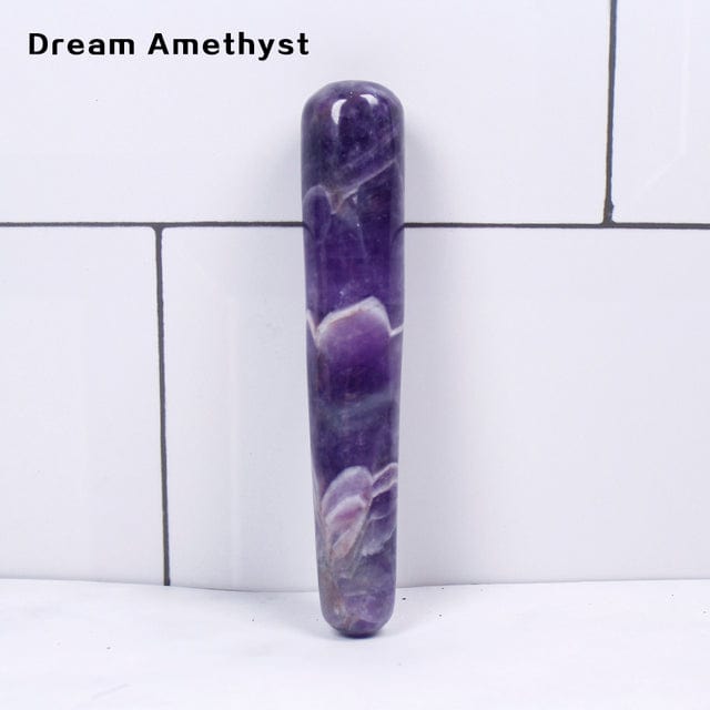 wickedafstore Dream Amethyst Massage Wands Healing Stone Crystals
