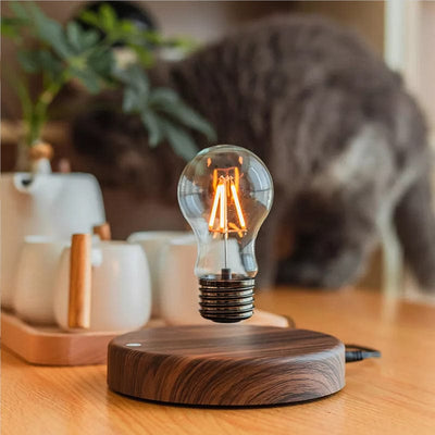 wickedafstore Floating Light Bulb Lamp