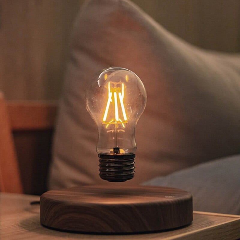 wickedafstore Floating Light Bulb Lamp