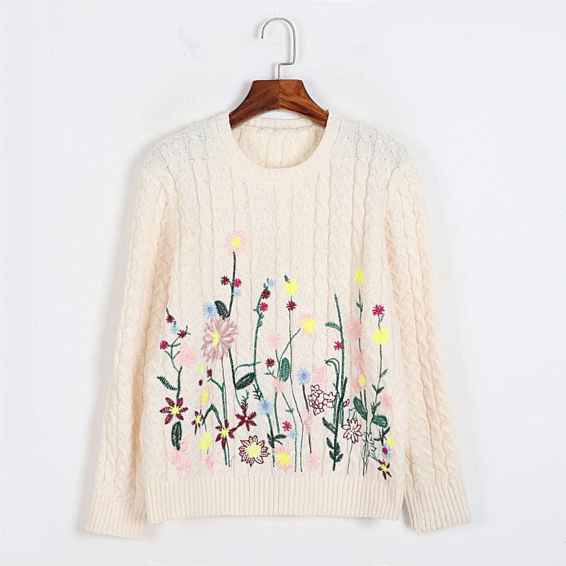 wickedafstore Flower Sweater