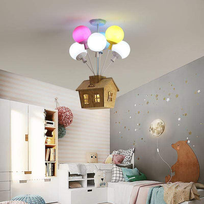 wickedafstore Flying Balloon House Chandelier