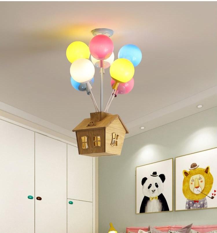 wickedafstore Flying Balloon House Chandelier