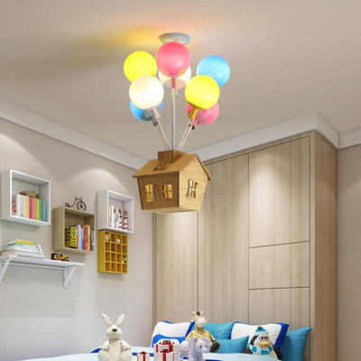 wickedafstore Flying Balloon House Chandelier