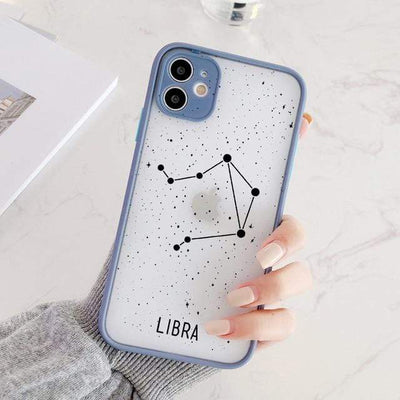 wickedafstore for SE 2020 / greyblue LIBRA Constellations Phone Cases