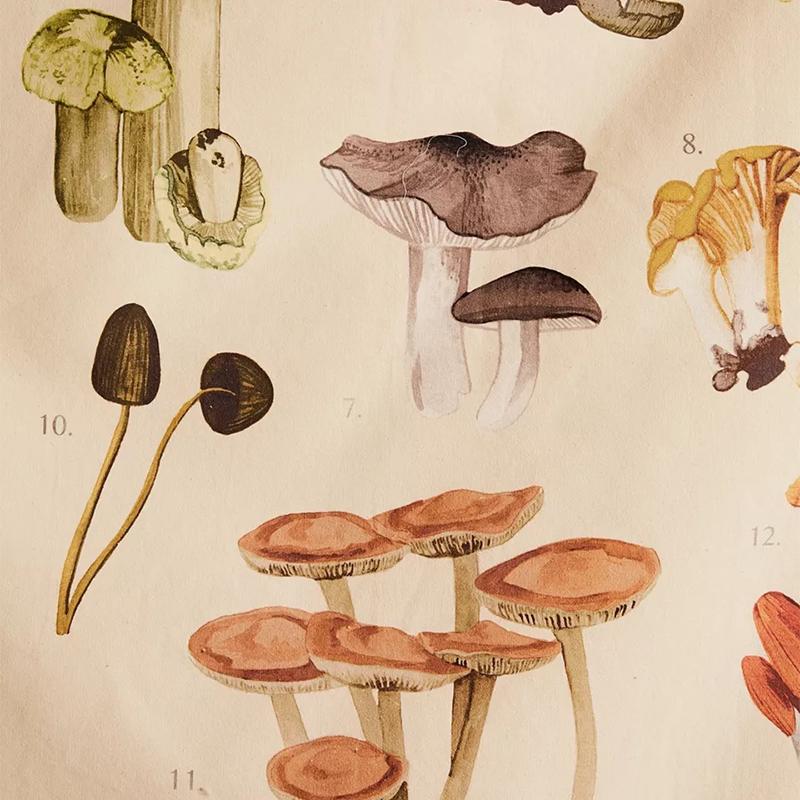 wickedafstore Forest's Mushrooms Tapestry